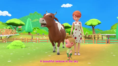 Colourful animals poem
