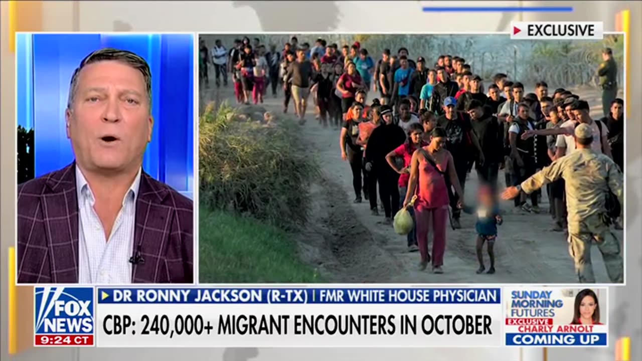 Ronny Jackson on Sunday Morning Futures With Maria Bartiromo 11/26/2023