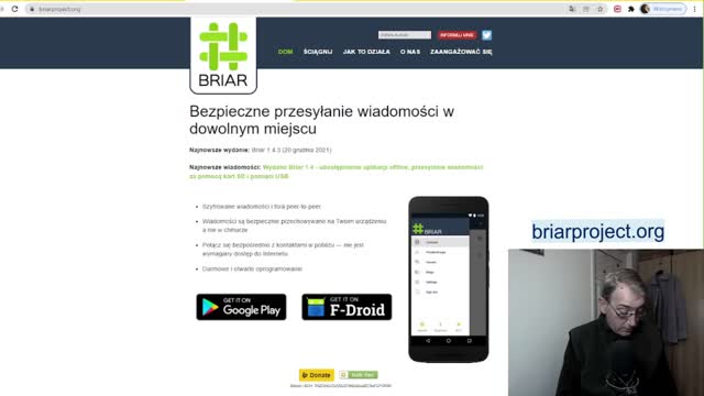 BRIAR - Bezpieczne przesyłanie wiadomości w dowolnym miejscu