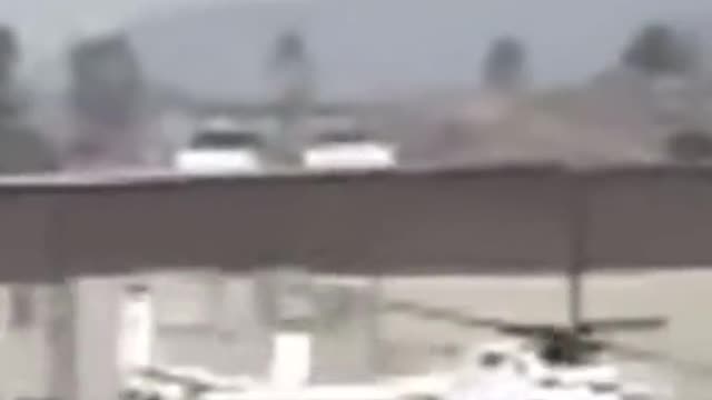 Helicopter avoids crash landing." AMAZING SKILLS "