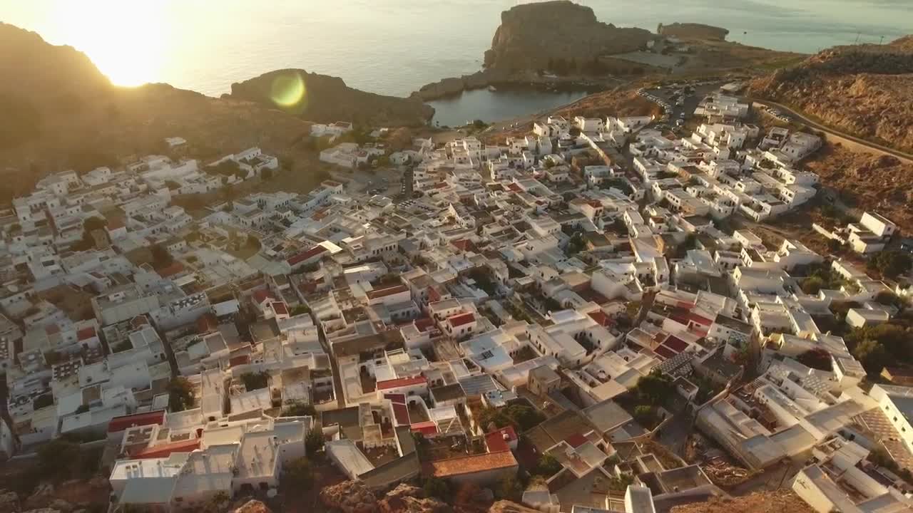Houses across the coast