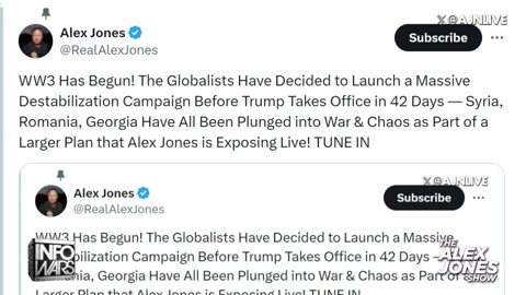 Globalists Officially Launch WW3! Full Sunday Alex Jones Show