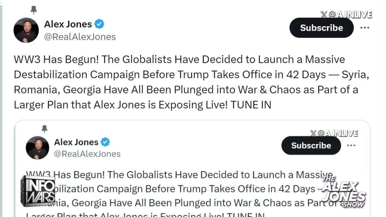 Globalists Officially Launch WW3! Full Sunday Alex Jones Show