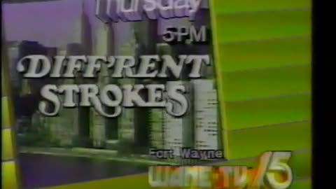 December 9, 1987 - Fort Wayne 'Diff'rent Strokes' Promo