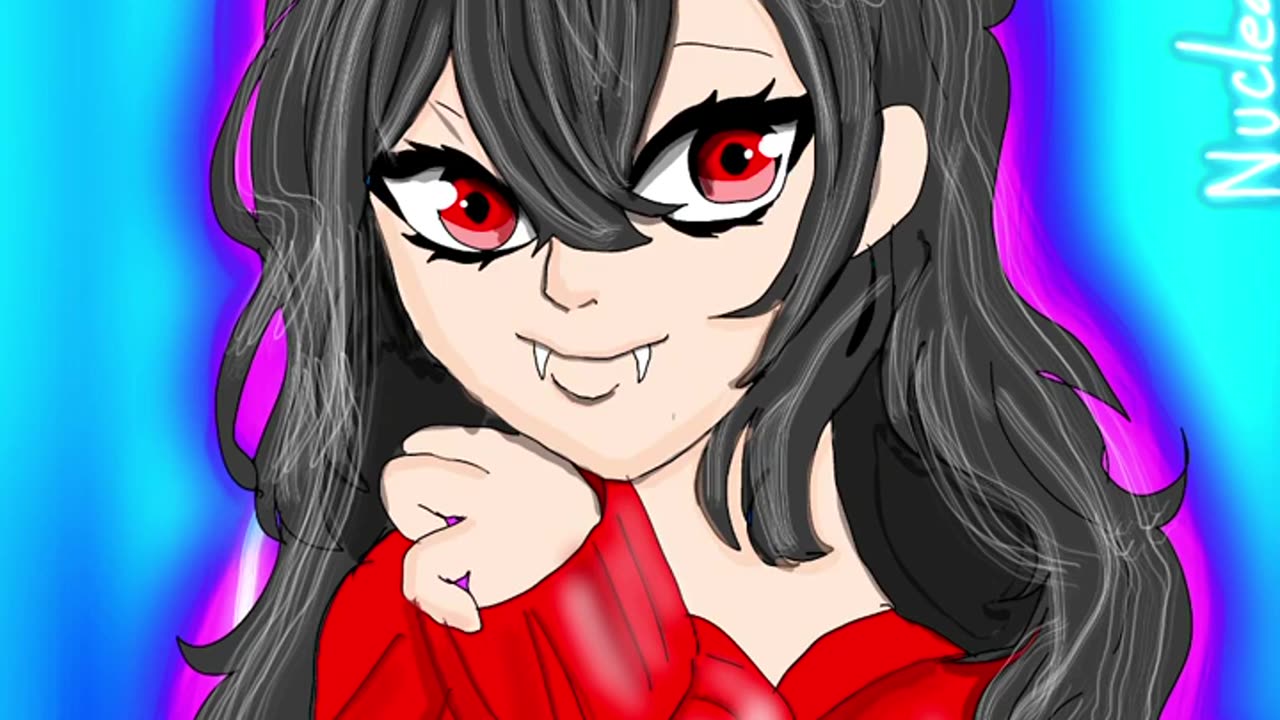 Oc speedpaint nuclear the vampire gods new sweater