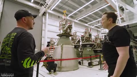 First Look Inside SpaceX"s Starfactory w/ Elon Musk