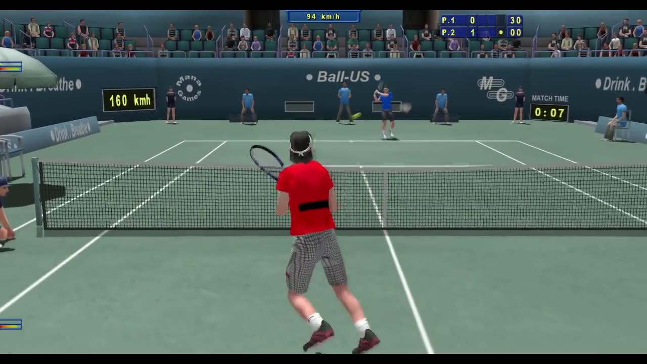 Top Spin 4 Online #35 Merkury92 vs DropshotRat