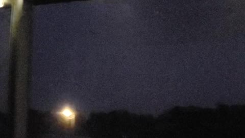 FANTASTIC LIGHTNING SHOW WITH HAPPY ENDING