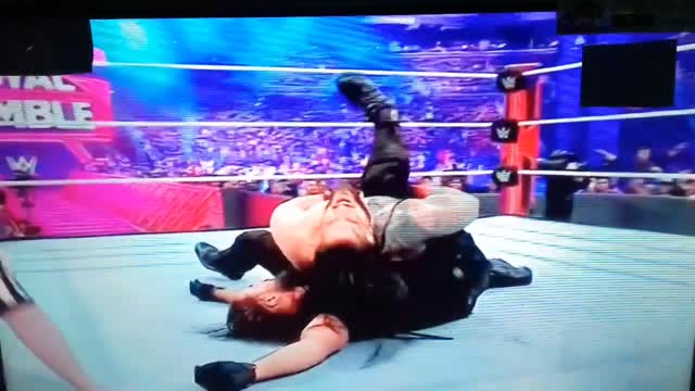 What a superman punch by tribal chief || Royal Rumble 2022