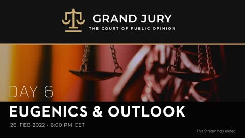 Grand Jury Day 6 full stream 26/Feb/2022 - A PANDEMIA