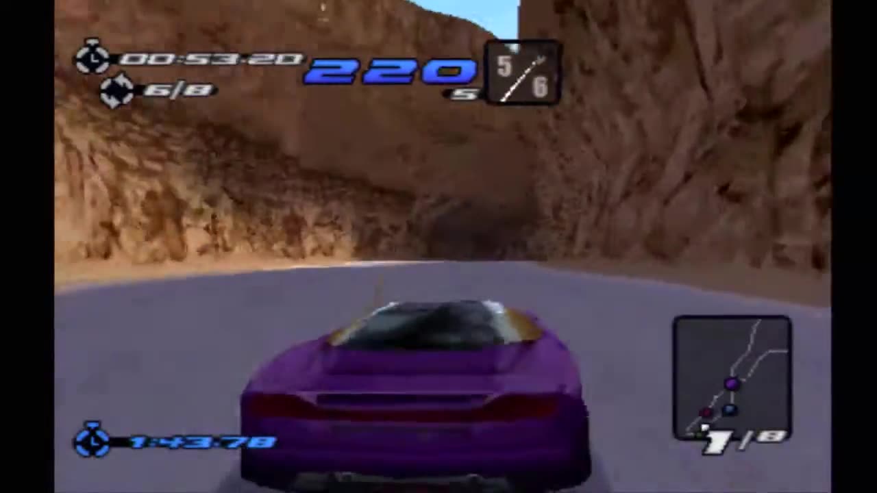 Need For Speed 3 Hot Pursuit | Redrock Ridge 15:17.18 | Race 205