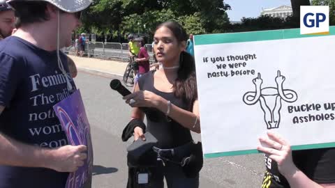 Protesters Triggered by TGP Reporter Alicia Powe at Supreme Court Asking One Simple Question