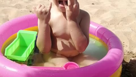 Chahine on thé beach