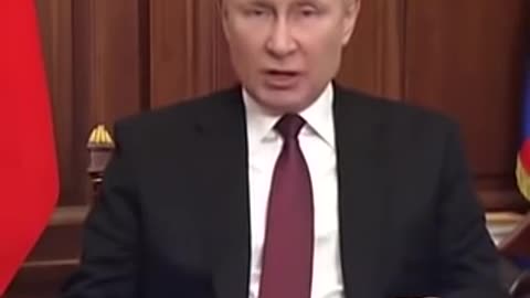 Discours de Poutine en entier non censuré et non coupé. (que vous ne verrez pas sur les médias de masse)
