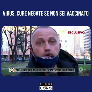 Mario Giordano “Senza vaccino, non ti opero”. 18 Gennaio 2022