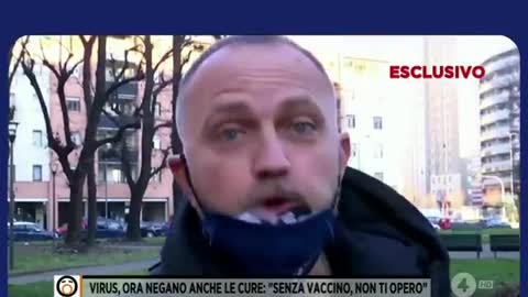 Mario Giordano “Senza vaccino, non ti opero”. 18 Gennaio 2022