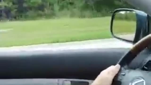 My son first time driving