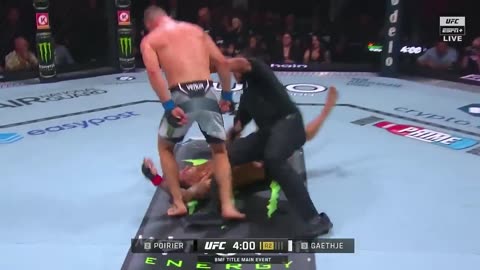 JUSTIN GAETHJE FINISHES DUSTIN POIRIER at UFC291