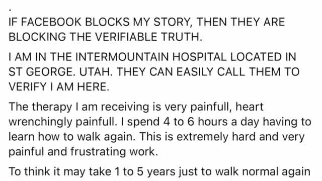 JIM ASHBY'S EMPLOYER DEMANDED VACCINATION AND NOW HE"S INJURED AND GOING BROKE