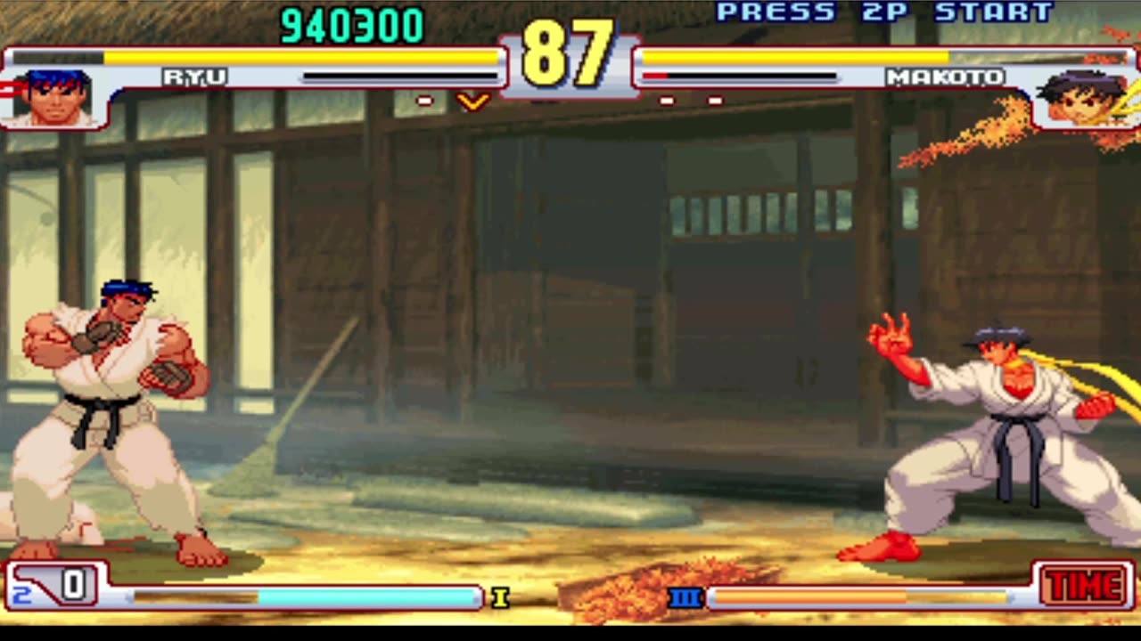 Ryu vs Makoto