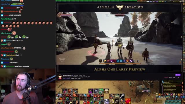 Asmongold Reacts To Ashes of Creation Mounts Preview & Dev Update (September) | NEW MMORPG 2020