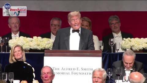 Diane’s Playlist: Trump at Al Smith’s Dinner