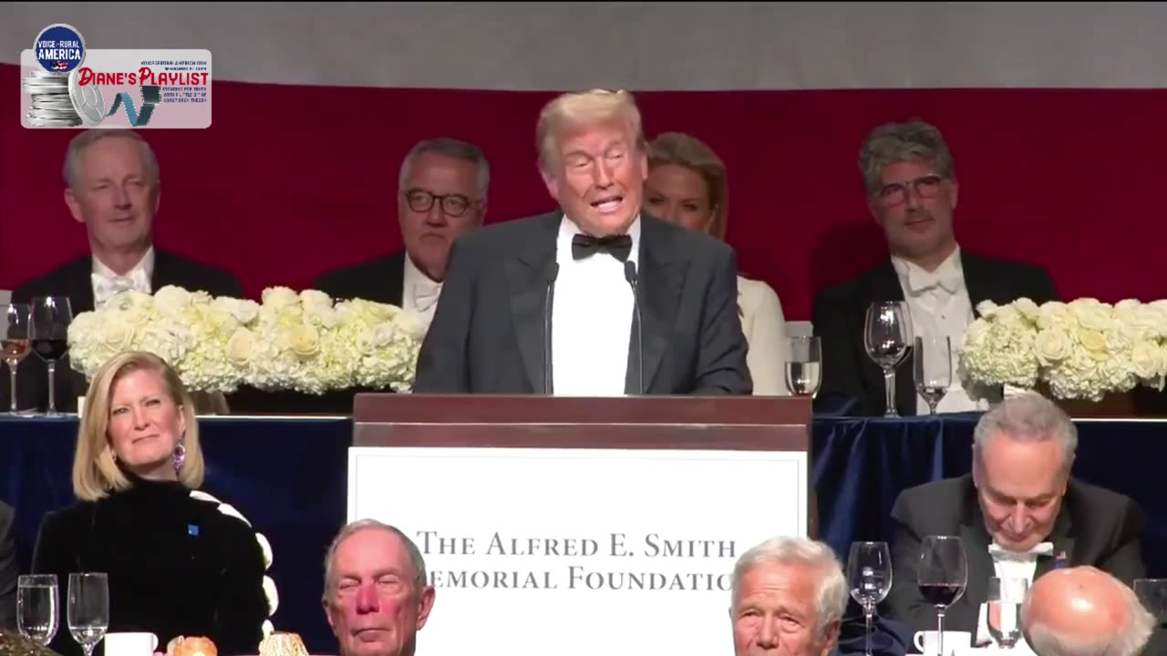 Diane’s Playlist: Trump at Al Smith’s Dinner