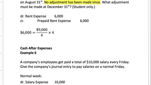 Bus 20N Lecture 5 - Accrual Accounting