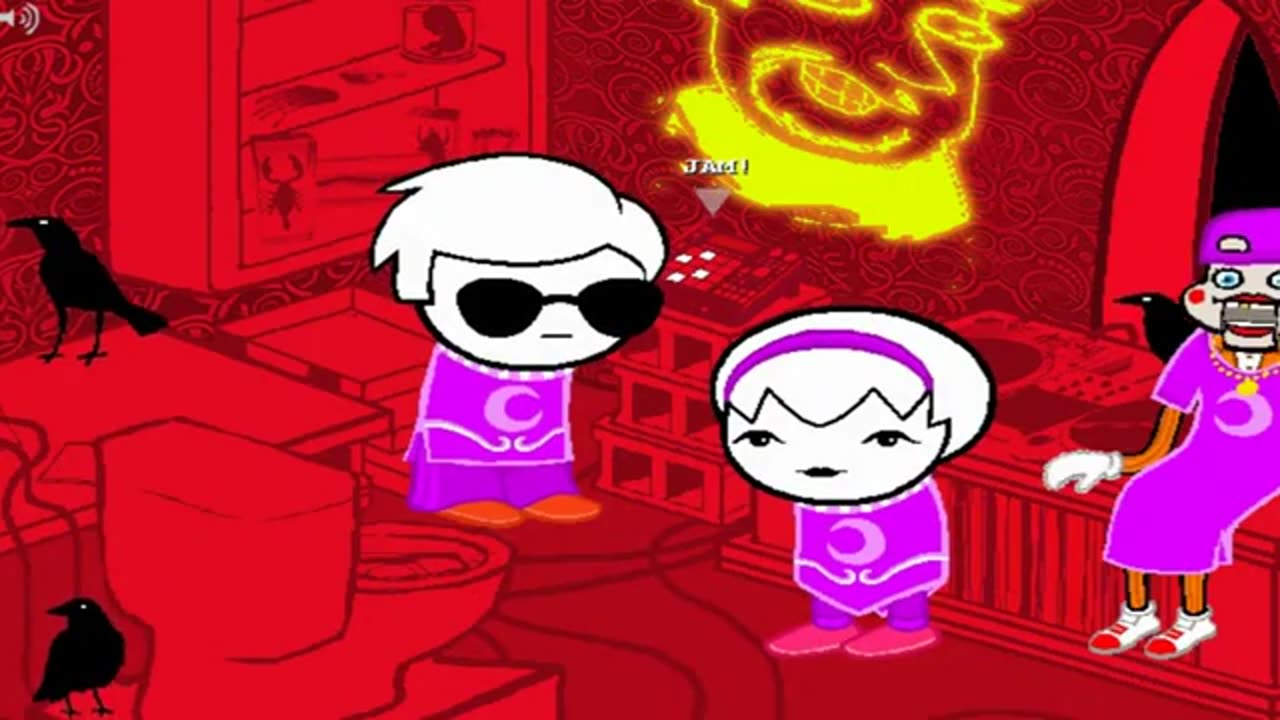 [S] Rose and Dave_ Shut up and jam. homestuck