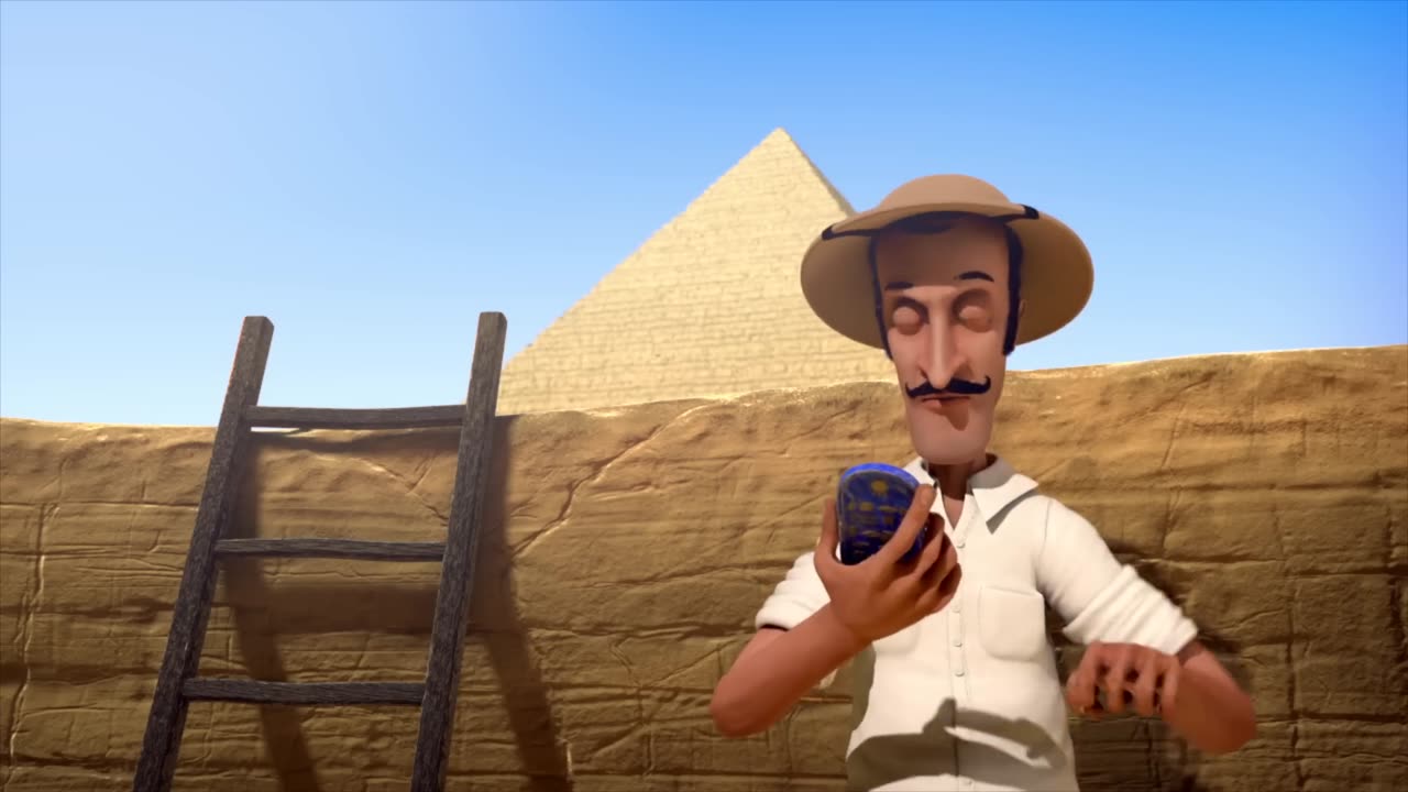 The Egyptian Pyramids - Funny Animated Short Film (Full HD)