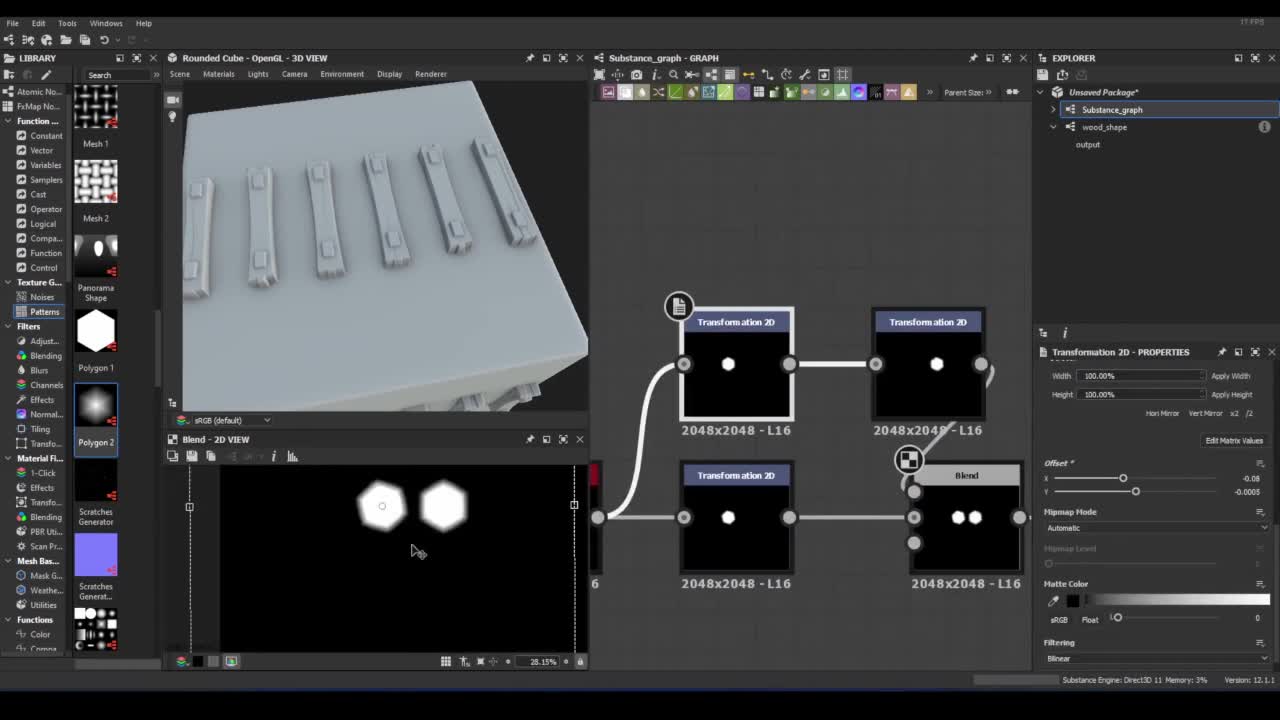 Teach you how to make snow on tracks with 3D Designer 4