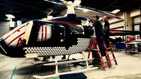 Mirabel Canada, Bell 505 Custom Paint Job