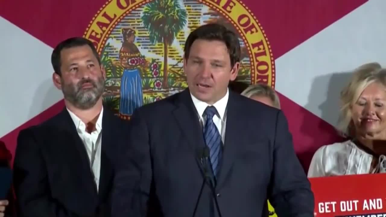 DeSantis OBLITERATES Biden In Epic Victory Speech