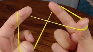 One Rubber Band Becomes Two Magic Show