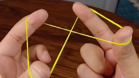 One Rubber Band Becomes Two Magic Show