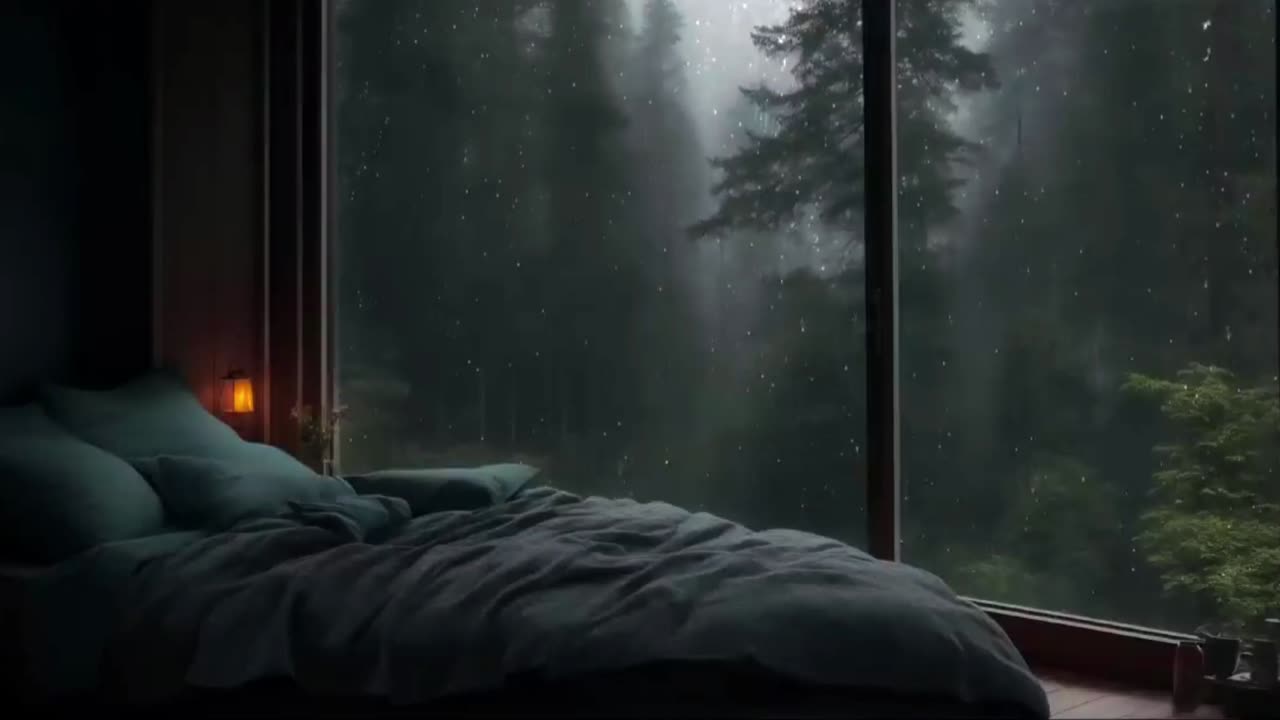 Soothing Stormy Symphony- sleeping music