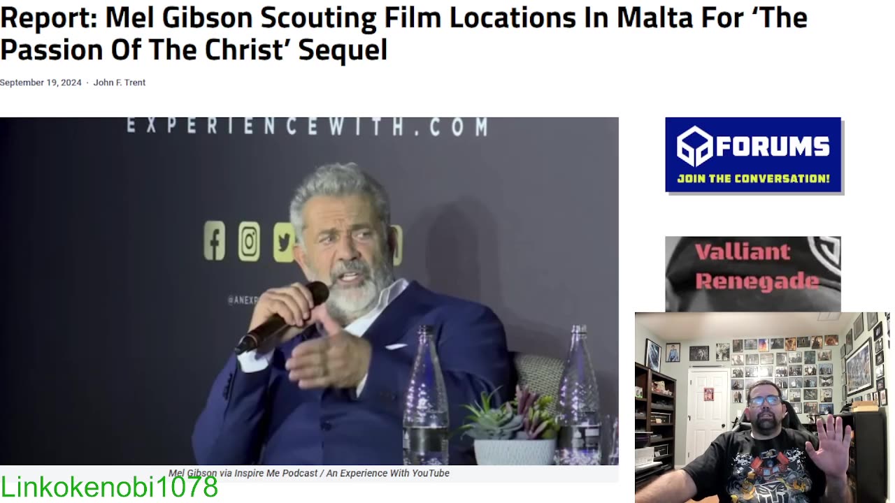 Mel Gibson Pushing Forward With Passion Of The Christ Sequel