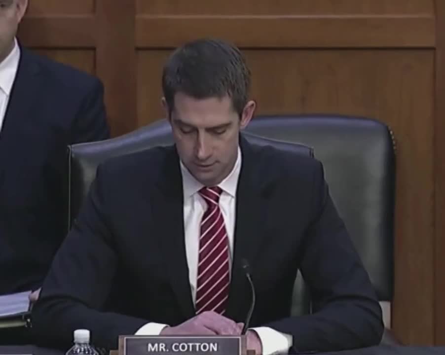 Sen. Tom Cotton: "Judge Jackson habitually sympathizes with criminals over victims"