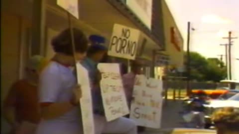 X-Rated Protest at San Antonio Theater