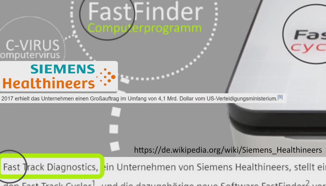 KI SOFTWARE in Siemens RUO PCR Test Hardware - UGenTec Fastfinder