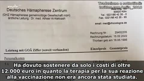 Il 26enne, per guarire, si è sottoposto a terapia