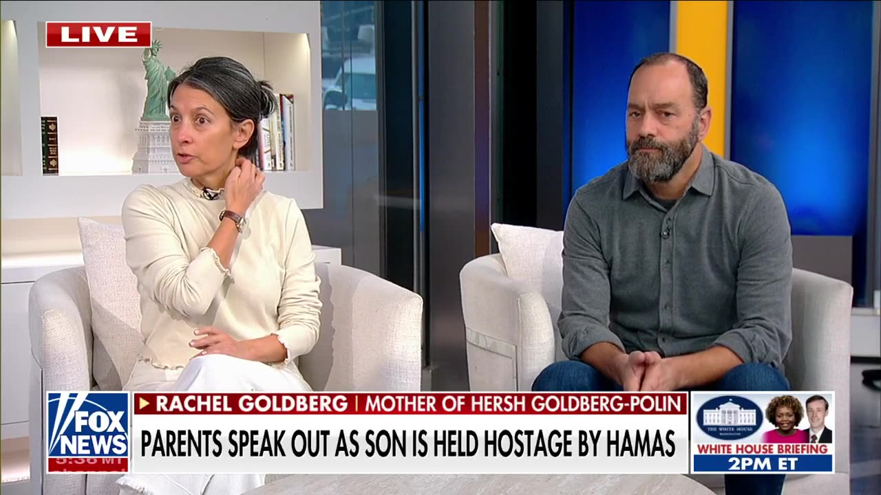 Parents speak out after 23-year-old son kidnapped by Hamas at music festival