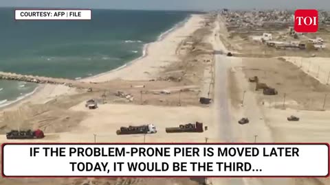 Biden's Big Gaza 'Fail'- $230 Million U.S. Pier Takes Another Stab Amid Israel's War - Report