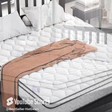 Vesgantti Queen Mattresses, 14 Inch Queen Size Hybrid Mattress in a Box