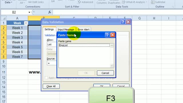 Make a Cell Drop Down List in Excel for Easy Data Entry