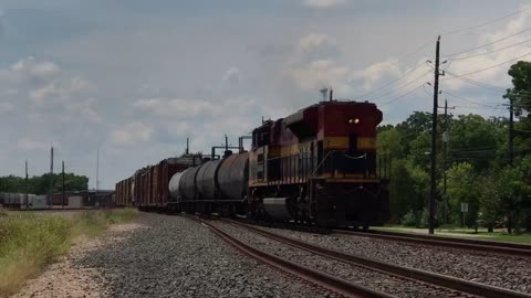 KCS Manifest train Rosenberg Texas 8/15/21