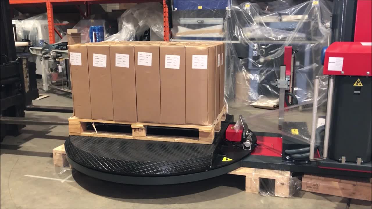 Sontex Automatic pallet wrapper remote controlled BEX 500