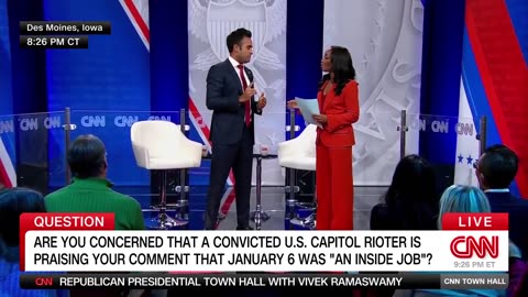 Ramaswamy calls out CNN