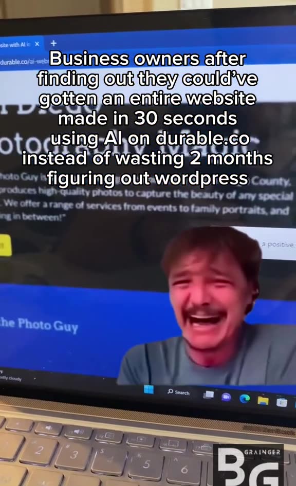 Build a Stunning Website in 30 Seconds | Grainger Webdesign