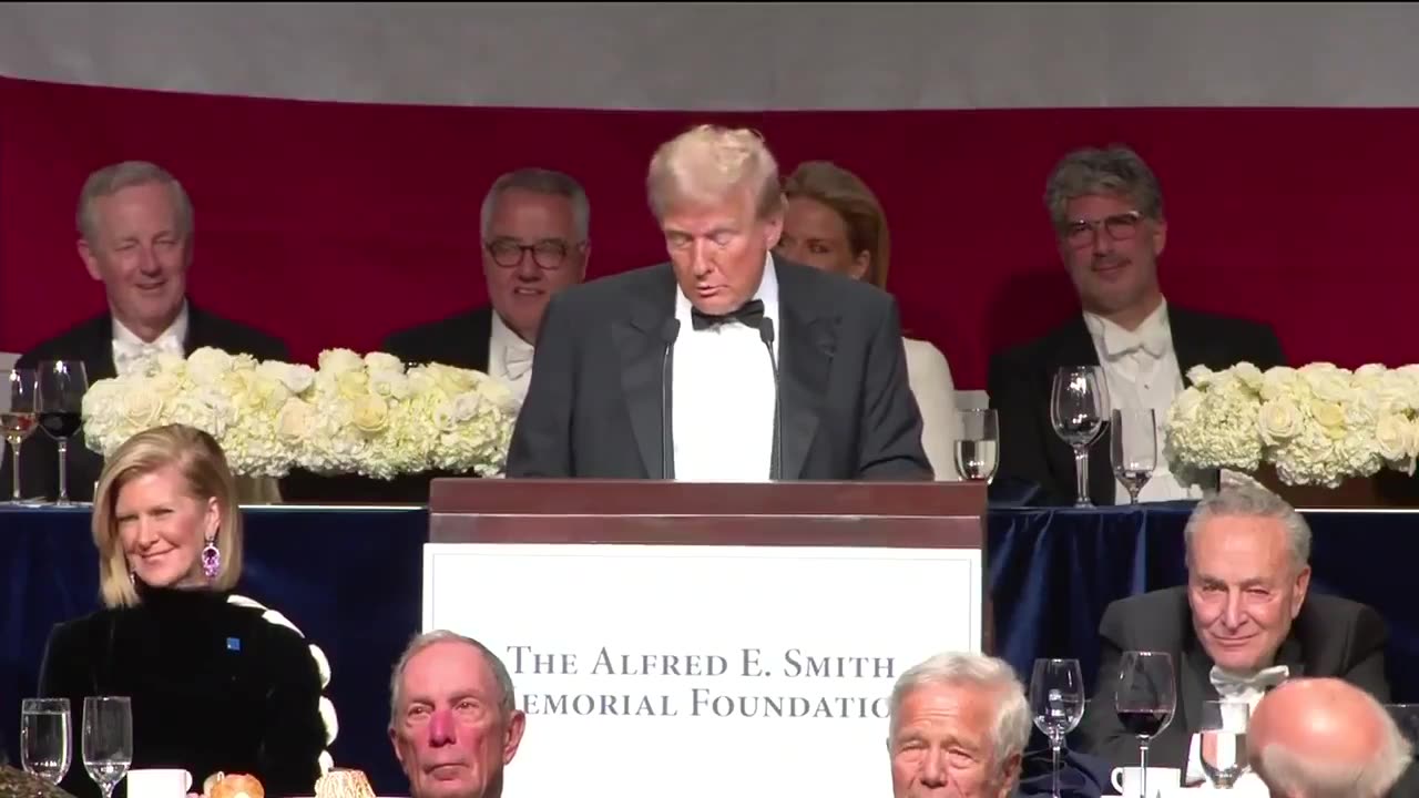 President Trump's roast at the annual Alfred E. Smith Memorial Foundation Dinner